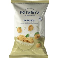 Potamya Baharatlı ve Mevsim Yeşillkli Cips 50 Gr-Zeytinyağlı
