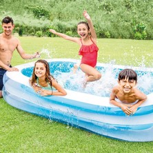 intex Dış Bölme Şeffaf Aile Havuzu 262X175X56 cm (2 Adet)