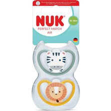Nuk Pm Air 2li Emzik,18-36 Ay,yeşil/ Turuncu,erkek (5 Adet)