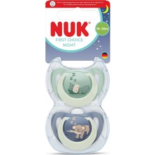 Nuk Fc Night 2li GECEEMZIK,18-36AY,GRI/YEŞIL,ERKEK (5 Adet)