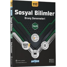 Antikor Yayınları Tyt Sosyal Bilimler 15X20 Branş Denemeleri