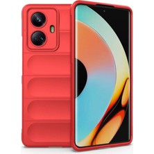 Asil Acar Home Realme 10 Pro 5g Kılıf Optimum Silikon - Kırmızı