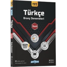 Antikor Yayınları Tyt Türkçe 10X40 Branş Denemeleri