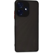 Asil Acar Home Infinix Hot 30 4g Kılıf Montreal Silikon Kapak - Siyah