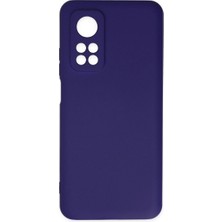 Asil Acar Home Xiaomi Mi 10T Kılıf Nano Içi Kadife Silikon - Mor