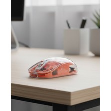 Northcity Şeffaf Kablosuz Mouse - Sessiz Tıklama ve Bluetooth Bağlantısı ile Modern Çalışma Deneyimi