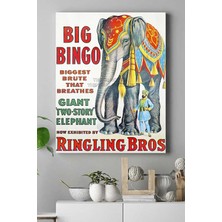 Murahze (PSTER15358) Big Bingo Kanvas Tablo 30 x 40