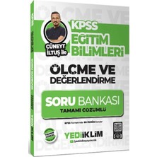 Yediiklim Yayınları Kpss Eğitim Bilimleri Ölçme ve Değerlendirme Cüneyt Iltuş Ile Tamamı Çözümlü Soru Bankası