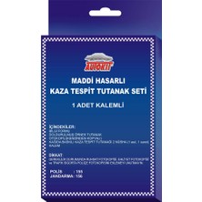 2 Adet  Kaza Tespit Tutanağı FA1-999S
