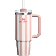2 Adet Stanley The Quencher H2.0 Flowstate Tumbler Pipetli Termos Peach Whip Cabana Gloss 0.89 Litre