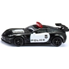 2 Adet Siku Chevrolet Corvette Zr1 Police 1545