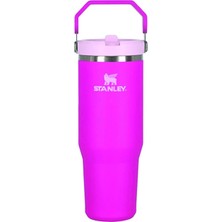 3 Adet Stanley The Iceflow Flip Straw Pipetli Termos Violet Blossom 0.89 Litre