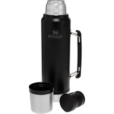 2 Adet Stanley Legendary Klasik Vakumlu Termos Matte Black 1 Litre