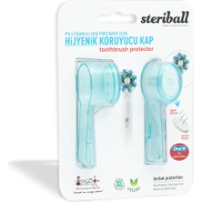 Steriball Şarjlı Diş Fırçası Koruma Kabı 2'li Turkuaz