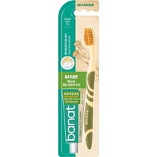 3 Adet Banat Diş Fırçası + Diş Macunu Misvak 15 ml