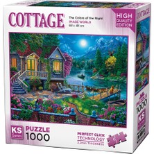 KS Games 4 Adet Ks Puzzle The Colors Of The Night 1000 Parça
