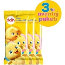 4 Adet Dalin Cep Mendili 3X15'LI