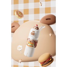 4 Adet Diller Çelik Termos Matara 600 ml Panda D9351