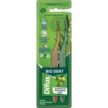4 Adet Difaş 2'li Diş Fırçası Bio Dent