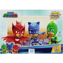 4 Adet Puzzle Frame Pj Mask 35 Parça