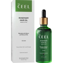 The Ceel Biberiye Yağı Complexi Saç Dökülmesi ve Yıpranmış Saçlar Için Hızlı Saç Uzatan Biotinli Saç Bakımı 50 ml