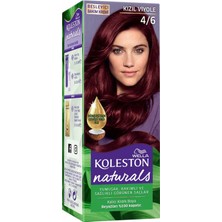 2 Adet  Koleston Naturals Saç Boyası Maxi Kızıl Viyole 4/6
