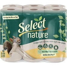 4 Adet Select Nature Kağıt Havlu 3 Katlı 6 Lı