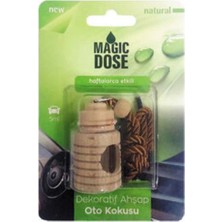 2 Adet  Magic Dose Ahşap Oto Kokusu Natural FA1-337