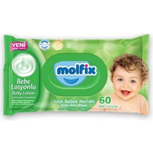 2 Adet Molfix Islak Havlu 60'lı