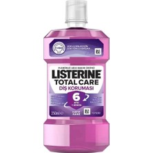 Listerine Ağız Suyu Total Care 250 ml Ferahlatıcı Koku ile 12 Saat Bakterilere Karşı Koruma