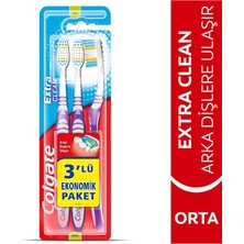 Colgate Diş Fırçası Extra Clean 3'lü