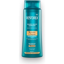 2 Adet  Restorex Şampuan Argan Keratin 500 ml