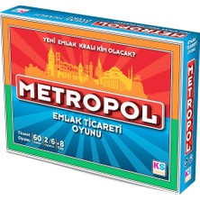 4 Adet Ks Metropol Emlak Ticaret Oyunu