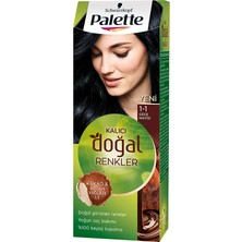 Palette Natural Saç Boyası 1.1 Gece Mavisı