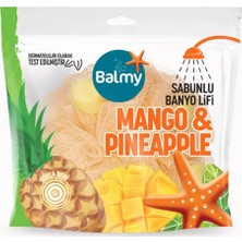 4 Adet Balmy Sabunlu Banyo Lifi Mango Ananas