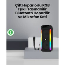 Hace Bazaar Taşınabilir Şarjlı Hoparlör Usb, Sd Kart, Aux Girişli