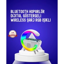 Hace Bazaar 13 Renk Seçenekli Kablosuz Şarj Cihazlı LED Lamba
