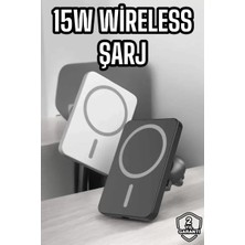 Hace Bazaar Ios Uyumlu Manyetik Tasarım Magsafe Iphone 12/13/14/15 Araç Şarjı