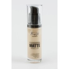 Hace Bazaar Rose Matte Şişe Fondoten