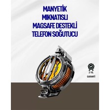 Hace Bazaar Mıknatıslı ve Aparatlı Montajlı Soğutucu Fan | Her Cihaza Uyumlu | LED Göstergeli