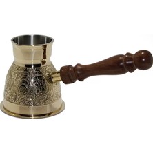 Hace Bazaar Pirinç Cezve 4'' Inç Model 5