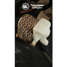 Tuzcu Kenan Fil Model Tuz Lambası Ahşap Kaideli Dekoratif Ortam Lambası