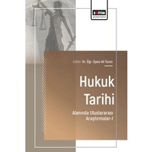 Eğitim Yayınevi Hukuk Tarihi Alanında Uluslararası Araştırmalar - 1