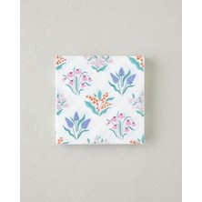 English Home Daisy Grid 20'li Kağıt Peçete 33X33 cm Renkli