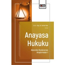Eğitim Yayınevi Anayasa Hukuku Alanında Uluslararası Araştırmalar - 1