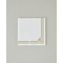 English Home Goldora 20'li Kağıt Peçete 33X33 cm Gold