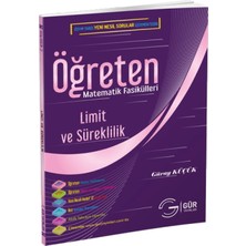Gür Yayınları Öğreten Matematik Fasikülleri - Limit - Süreklilik ve Seriler Konu Anlatımlı