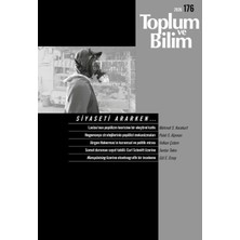 İletişim Yayınları Toplum ve Bilim Dergisi Sayı: 176