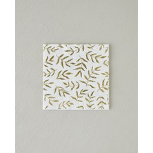 English Home Glimmerelle 20'li Kağıt Peçete 33X33 cm Gold
