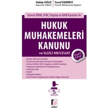 Adalet Yayınevi Hukuk Muhakemeleri Kanunu ve Ilgili Mevzuat Pratik Kitap